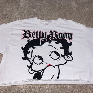 Betty Boop Crop Tee